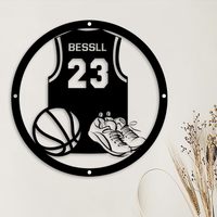 Letrero LED de neón personalizado Neonawall con diseño de camiseta de baloncesto y interruptor regulador de intensidad, ideal para bares, fiestas, Navidad, cumpleaños, decoración, venta al por mayor