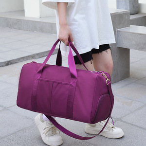 Bolsa Deportiva de Gimnasio Impermeable y Transpirable de 6 Colores Personalizada con Cierre de Cremallera, Estilo Moderno, Gran Capacidad, Compartimento para Zapatos, para Viajes y Yoga - Product Image 6