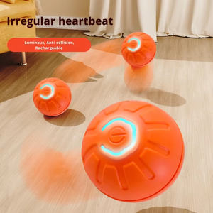 Pelota eléctrica inteligente para perros que rebota, entrenamiento para mascotas, perro, gato, juguete interactivo de movimiento automático, pelota rodante automática para perros - Product Image 3
