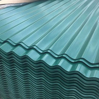 Tôle ondulée de haute qualité d'approvisionnement d'usine toiture tôle colorée enduite de zinc