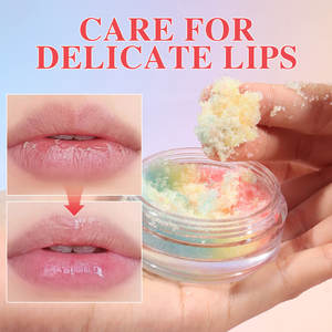 Scrub Labbra alla Fragola Naturale Biologico Schiarente Esfoliante con Etichetta Privata - Product Image 3