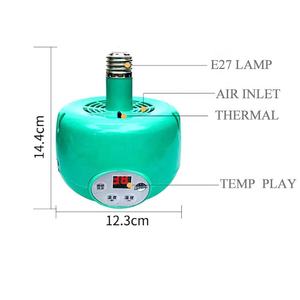 Nueva Lámpara de Calor para Mascotas y Aves de Corral, Ajustable para Uso Doméstico y Cría de Reptiles, Bombilla de Calor para Cría, Calefactor de Aire Caliente - Product Image 2