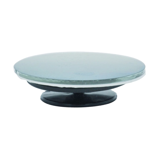 Titanium Blue Wide Angle Mirrors Round Convex Blind Spot Rear View Mirror Shatter Proof Fully Adjustable Secure Adhesive