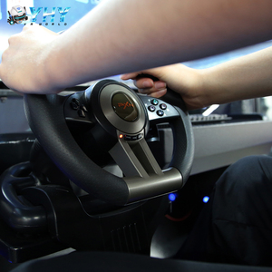 Echt Stuurwiel Twee Spelers <span class=keywords><strong>Motion</strong></span> <span class=keywords><strong>3</strong></span> Schermen Game Auto Rijden Training Simulator Vr Racing - Product Image 5