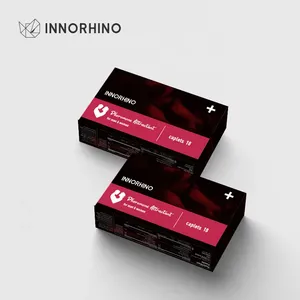 กล่องบรรจุยาแบบพับได้ ย่อยสลายได้ หรูหรา พิมพ์แบรนด์ตามสั่ง INNORHINO - Product Image 3