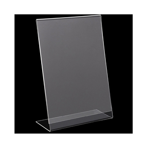 A4 Acrylic Áp Phích Menu Đăng Chủ Perspex Tờ Rơi Hiển Thị Đứng - Product Image 1