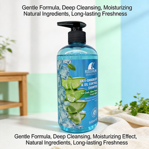 Champú Anticaspa y <span class=keywords><strong>Antipiojos</strong></span> con Aloe Vera para Control de Grasa, Vegano y a Base de Hierbas, con Fórmula Concentrada para Mujeres - Product Image 2