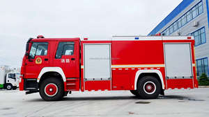 <span class=keywords><strong>Camion</strong></span>-citerne diesel Sinotruk HOWO 4x2 neuf LHD RHD 8 m³ 10 m³ pour la lutte contre les incendies et le sauvetage à vendre - Product Image 5