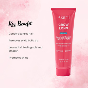 Champú Herbal con Aceite de Argán para Cabello Rizado - Triple Hidratación y Crecimiento, Control de Grasa, Mezcla Triple, 170g - Product Image 4