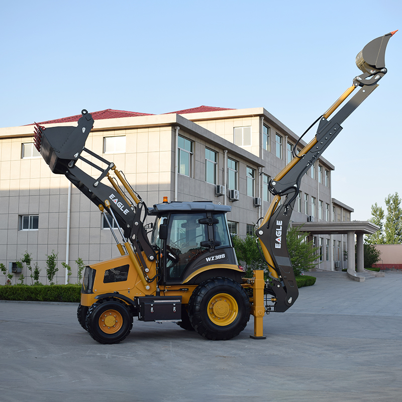 Cheapest Earth Moving Machinery Retroexcavadora Diesel