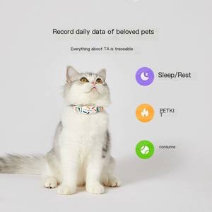 Hot Sale Wasserdichtes Smart <span class=keywords><strong>Collar</strong></span> Haustier Aktivität Gesundheits wesen Pet Health Monitor Halsband für Katzen Hunde - Product Image 5