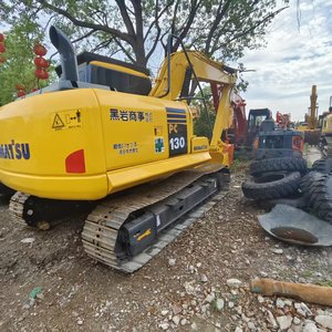 Precio barato de alta calidad usado Komatsu Pc130 máquina de movimiento de tierras precio bajo 13Ton excavadora con motor de núcleo y motor en stock - Product Image 4