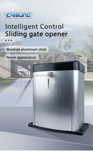 Ouvre-porte <span class=keywords><strong>coulissant</strong></span> automatique intelligent et moderne pour garage de villa, moteur 300 kg DC 24 V avec batterie <span class=keywords><strong>intégrée</strong></span> - Product Image 5