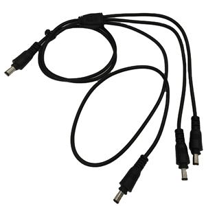 Câble séparateur de connecteur <span class=keywords><strong>Jack</strong></span> mâle DC 5521 personnalisé 5.5*2.5mm répartiteur DC avec 1 connecteur mâle et 3 connecteurs mâles câble d'alimentation - Product Image 1