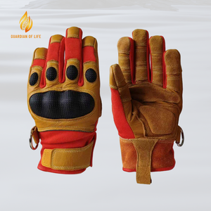Guantes de Rescate contra Incendios RUJT-10A - Guantes Ignífugos Certificados GA633-2006 para la Lucha contra Incendios y Respuesta a Emergencias - Product Image 1