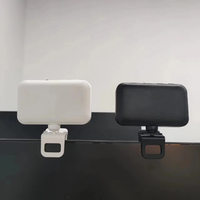 Lampu Selfie Ring LED Mini Portable Clip-on Isi Ulang yang Laris Manis dengan Suhu Warna yang Dapat Disesuaikan (2800-6000K) Kompatibel dengan