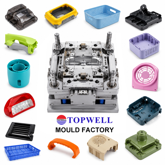 Topwell OEM Custom Plastic Parts Manufacturing Injection Molding Service for ABS PC PVC Nylon Components