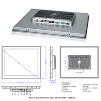 Computadora Industrial Todo en Uno Sin Ventilador con Función de Configuración BIOS y Canales Intercambiables RS485/232/422 para Diversos Escenarios Industriales