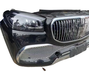 Convient pour Maybach W167 GLS600 680, calandre de pare-chocs, réseau de refroidissement des phares, ventilateur électronique, cadre Dragon Gate, faisceau anticollision - Product Image 4