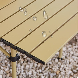 <b>Outdoor</b> <b>Folding</b> <b>Table</b> Portable Rectangular Camping <b>Table</b> For <b>Outdoor</b> Use - Product Image 1