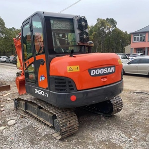 รถขุดไฮดรอลิกมือสอง Doosan DH60 ขนาด 6 ตัน รางเหล็ก ระบบไฮดรอลิกครบชุด ไม่ต้องซ่อม สำหรับงานวิศวกรรม - Product Image 4