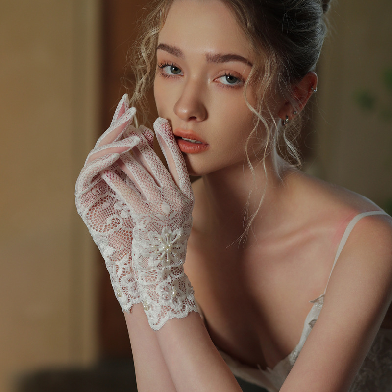 chinese dress ladies Amazon.com: R STAR Floral Short Lace Gloves, Women Wrist Length Gloves for  Wedding(B) : Clothing, Shoes & Jewelry