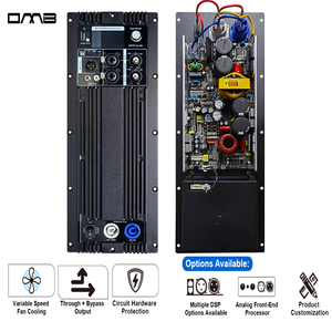 Pal500 + cq190 400W + 80W 4ohm Class D Board loa hoạt động mô-đun Công suất âm nhạc khuếch đại công suất - Product Image 1