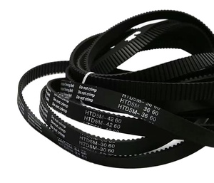 Courroie de distribution synchrone en caoutchouc 5M 1400 1730 1870 2160 2460 3060 4260 1500 Courroie de traction pour ascenseur - Product Image 1