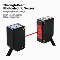 Capteur de Proximité Optique Série SUENW EW-LT61, Distance de Détection 20m, Réflexion sans Faisceau, Interrupteur Photoélectrique Infrarouge IP67