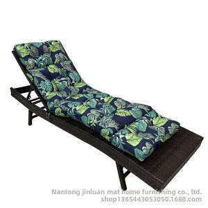 Cojín para Silla de Jardín, Moderno, Minimalista, Resistente al Agua y al Sol, con Relleno de Algodón PP, para Sillas Mecedoras y Uso en la Playa - Product Image 5