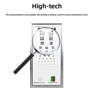 Internat ionaler Standard LED Logarith mische Sehschärfe tabelle 5,25 m E-förmige Sicht für Test karte Home <span class=keywords><strong>Medical</strong></span> <span class=keywords><strong>Optical</strong></span> <span class=keywords><strong>Equipment</strong></span> - Product Image 3