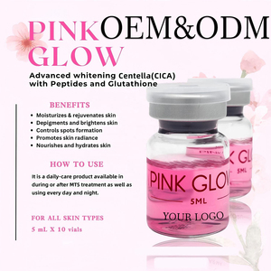 Suero PDRN PINK GLOW <span class=keywords><strong>de</strong></span> Marca Privada OEM ODM, <span class=keywords><strong>Ampollas</strong></span> Adelgazantes con Vitamina C, <span class=keywords><strong>Ácido</strong></span> <span class=keywords><strong>Hialurónico</strong></span> y Péptidos <span class=keywords><strong>de</strong></span> Alta Calidad - Product Image 5