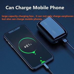 New 2025 Quà Tặng M19 Không Dây Chơi Game Earbuds Tai Nghe Bt5.1 <span class=keywords><strong>LED</strong></span> Hiển Thị Cảm Ứng Không Thấm Nước Stereo Tai Nghe Thể Thao - Product Image 6