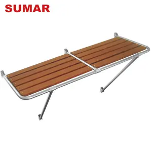 Competitive Price Sale Quality Double Transon Wooden Boat Diving Platform With Adjustable Spacer