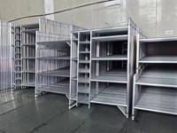 Plateforme mobile moderne en alliage d'aluminium avec roulettes, échelle d'accès, capacité de charge élevée de 800 kg, 6,3 pieds