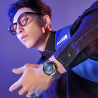 Montre à quartz TIMEARTX personnalisée, cadran planète 3D, tendance, lumineuse, étanche, pour homme, service OEM TA-5700