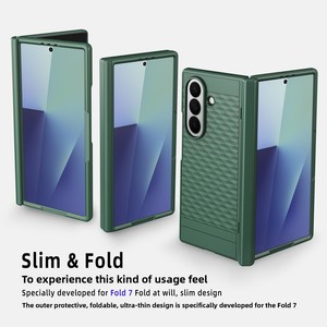 La nueva funda protectora para teléfono Ringmin con bisagras de resorte, diseñada para Fold6 - Product Image 2