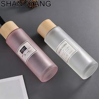 150ml Mattierte Farbige Glas-Duftdiffusor-Flasche mit Deckel, Leerer Nachfüllbarer Aroma-Behälter, Luxuriöser Raumduft für Zuhause, Schlafzimmer und Büro