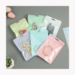Haute Qualité Nouvelle Pochette Ziplock En Plastique Coloré Fermeture À Glissière Laser Personnalisé Pvc Emballage Sac Holographique Avec Bijoux - Product Image 1