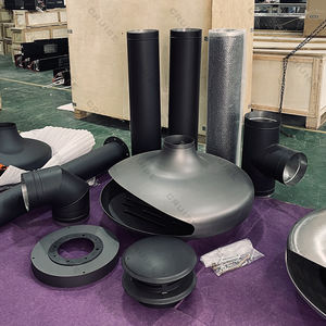 Cheminée suspendue au <span class=keywords><strong>bio</strong></span>éthanol, style moderne, grande taille, personnalisable, à montage sur toit, en fer, vente flash CRUISE - Product Image 6