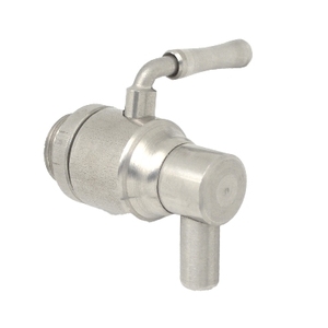 Grifo de Agua Fría y Caliente con Filtro de Acero Inoxidable 1/2, Diseño Moderno Giratorio con Doble Manija, Certificado por el UPC - Product Image 1