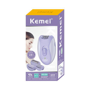 Depiladora Kemei para mujer 4 en 1, afeitadora corporal completa con carga USB y masajeador de pies para el cuidado corporal - Product Image 2