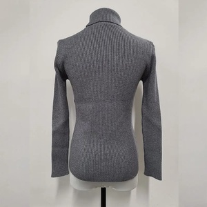 Vente en gros Hiver Printemps Dame Décontracté Haut en Tricot de <span class=keywords><strong>Cachemire</strong></span> Épais Doux <span class=keywords><strong>Col</strong></span> Roulé <span class=keywords><strong>Col</strong></span> Haut <span class=keywords><strong>Pull</strong></span> en <span class=keywords><strong>Cachemire</strong></span> pour Femmes - Product Image 3