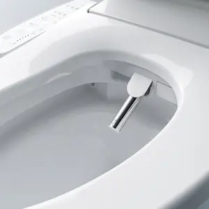 F1N535 स्मार्ट Bidet सीट बुद्धिमान Bidet सीट स्मार्ट शौचालय सीट मुलायम करीब ढक्कन स्वचालन पानी की सफाई के साथ मॉडल