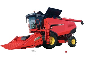 Máy gặt ngô lúa mì đậu tương, máy thu hoạch hạt, máy cắt thay thế, máy gặt 6 hàng 8 hàng có cabin, máy tuốt mạnh mẽ - Product Image 2