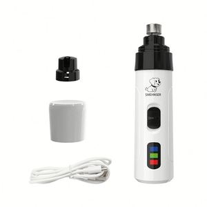 Lime à ongles électrique rechargeable pour chiens et chats avec LED, faible bruit et faibles vibrations – Kit complet - Product Image 6