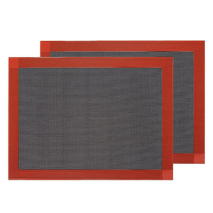 Accessoires de cuisine, tapis de cuisson en silicone perforé antiadhésif, tapis de cuisson en silicone avec logo personnalisé, marque privée - Product Image 5