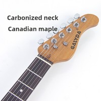 High-End Feel 39-Inch Electric Guitar Single Double Pickups Single Tremolo Bridge Stringed Instrument Parts Accessories
