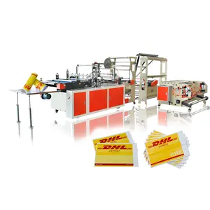 Courier Bag Bopp Opp Tamper Proof Rolling Courier Side Sealing and Cutting Express Bag Making Machine
