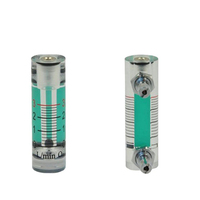 Harga Diskon LZM-6T LZM-4T LZM-8T 02 Pengukur Aliran Oksigen Medis Akrilik Rotor Kaca OEM Multi-Medium